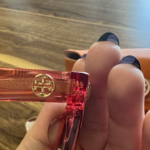 Tory Burch Pink Sunglasses with Case